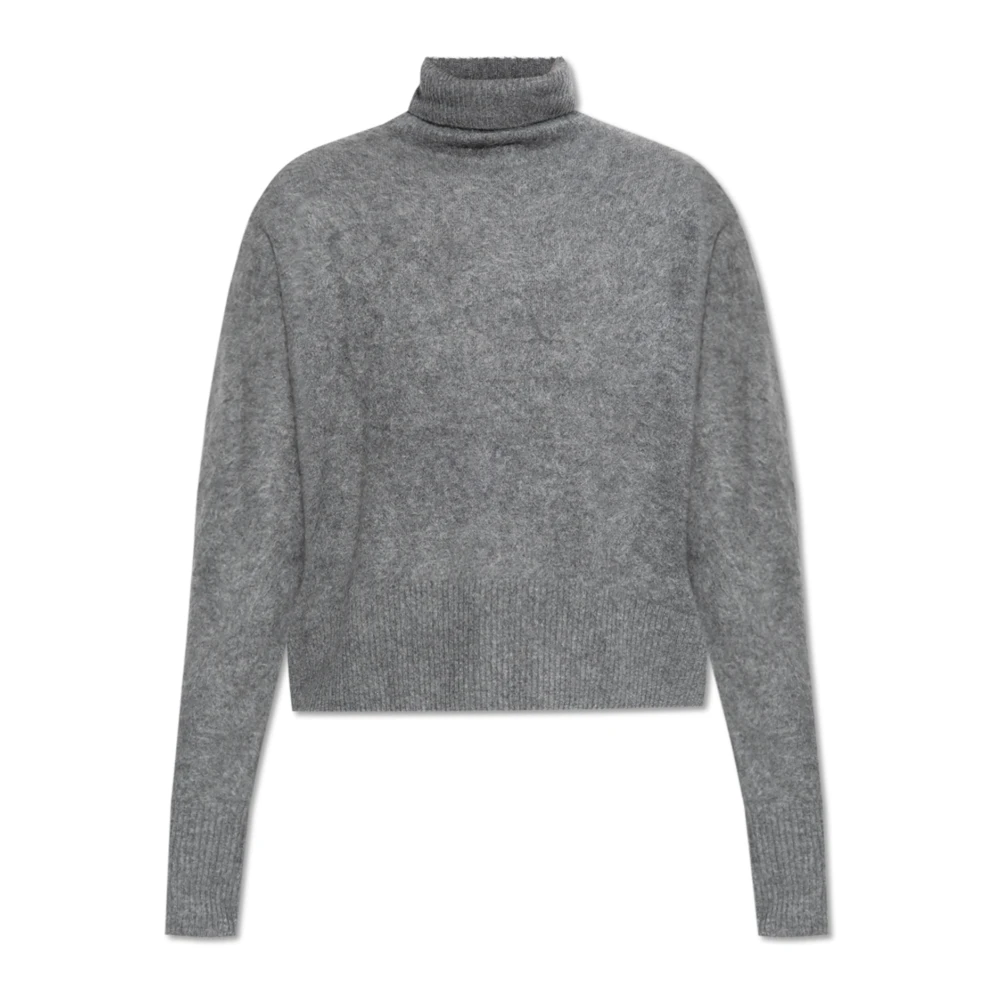 AllSaints Kasjmier Turtleneck Rebel Gray Dames