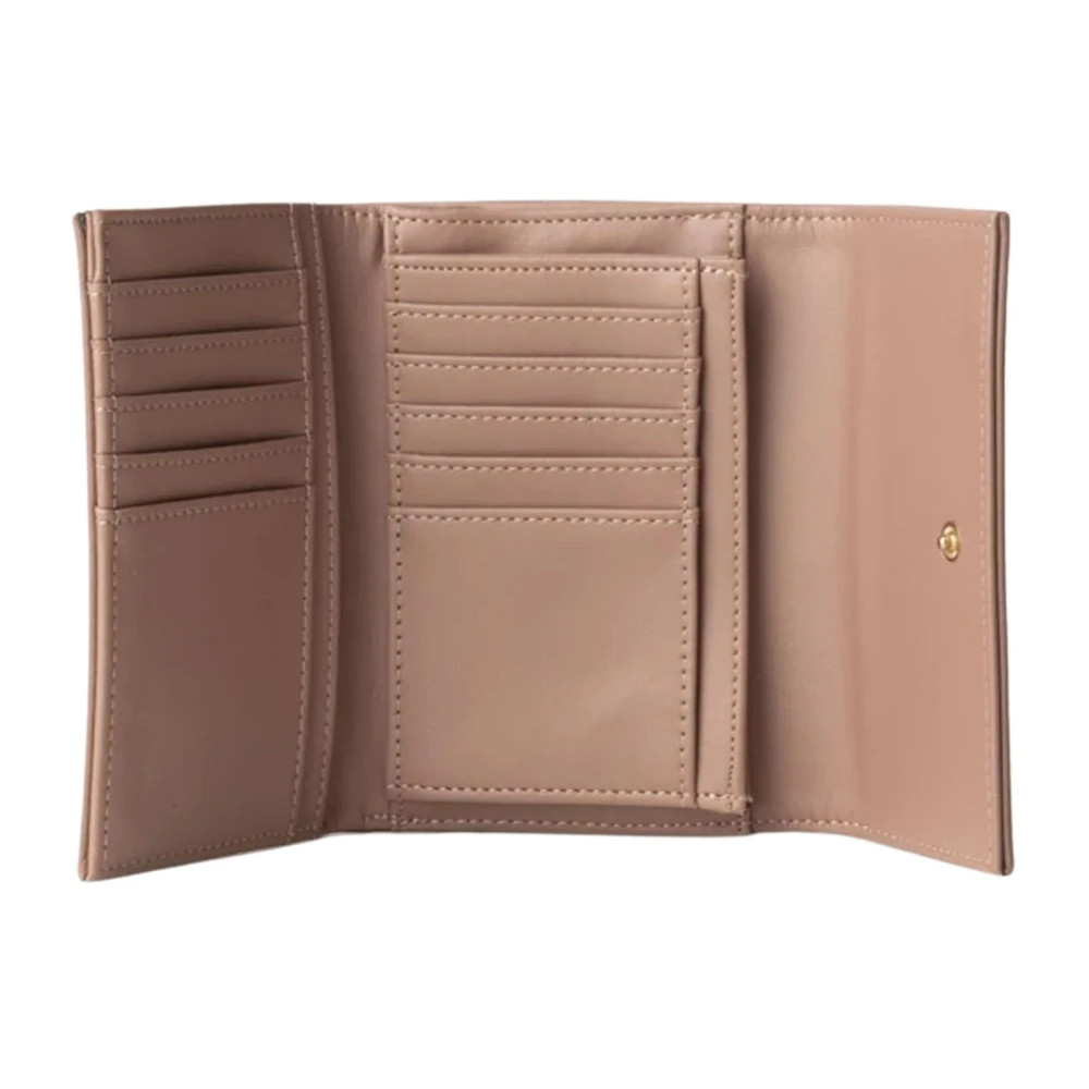 Twinset Roze Portemonnees met Metalen Logo Pink Dames