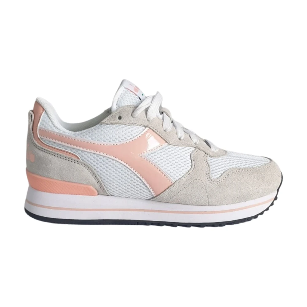 Diadora Women's Multicolor White Leather Trainers For - Sneakers - 4 Uk - Shoes