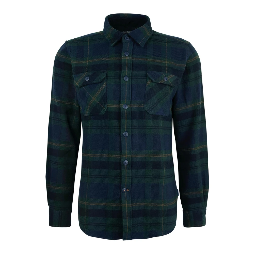 Barbour Snowcap Tailored Shirt Blue Heren