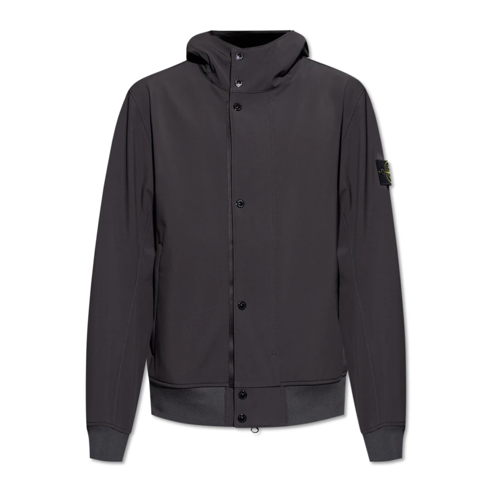 Stone Island Capuchonjas Black Heren