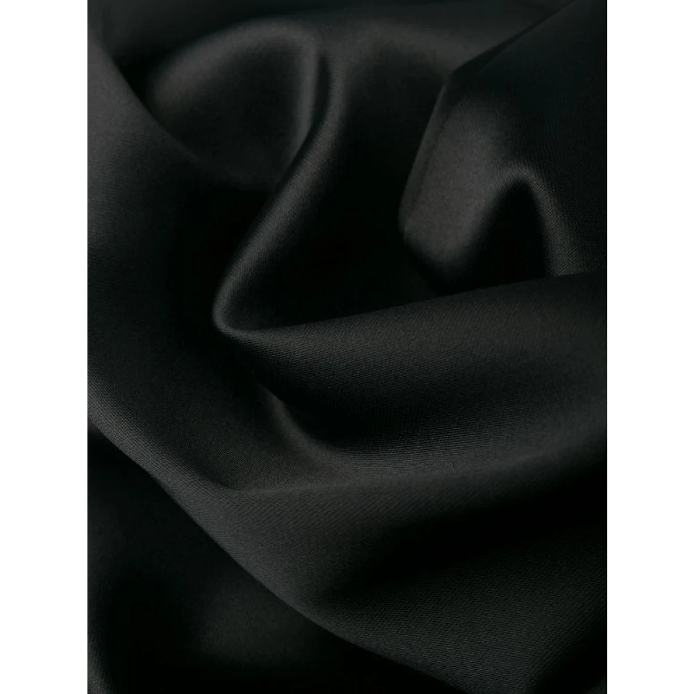 Moschino Blauwe Textiel Broek Black Dames