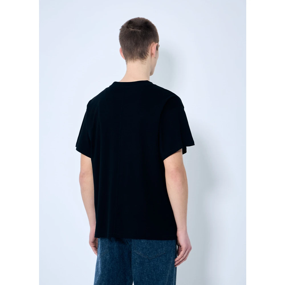 The Row Katoenen Jersey Crewneck T-shirt Black Heren