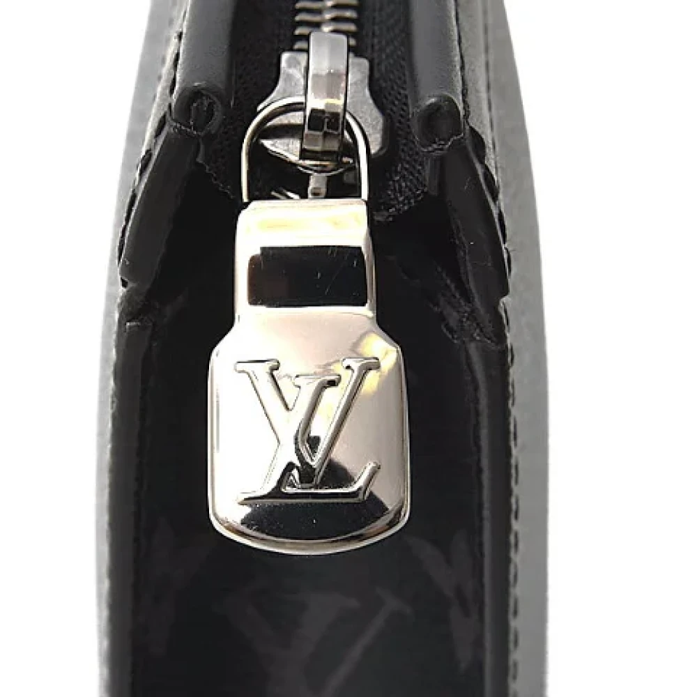 Louis Vuitton Vintage Pre-owned Canvas clutches Black Heren
