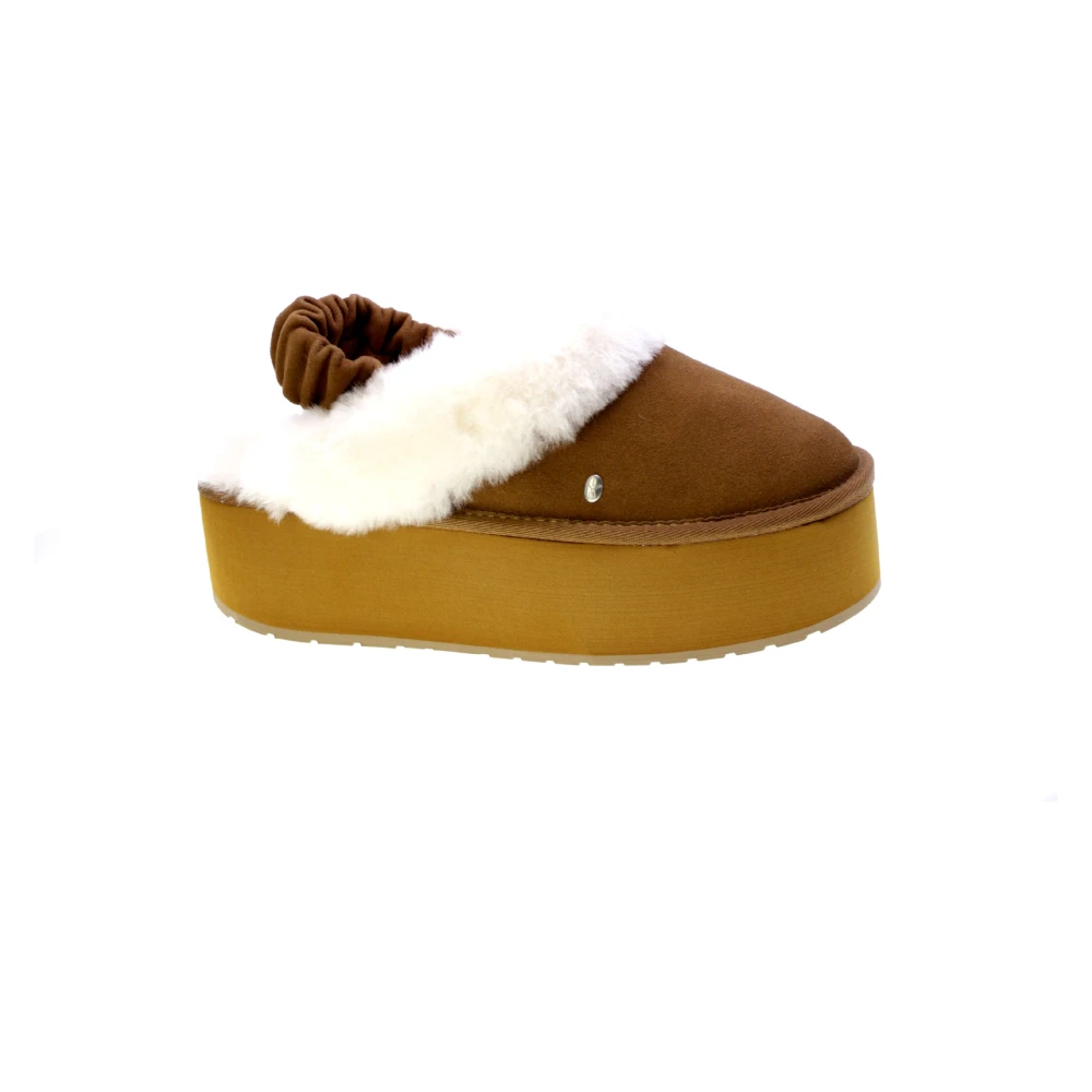 Emu Mujer Marrón - Sandalias De Plataforma De Gamuza- Shoes - 38 Eu- Sandalias De Plataforma De Gamuza