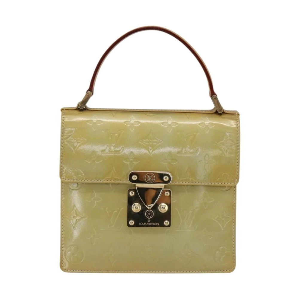 Louis Vuitton Vintage Women's Gray Pre-Owned Vintage Monogram Vernis Handbag