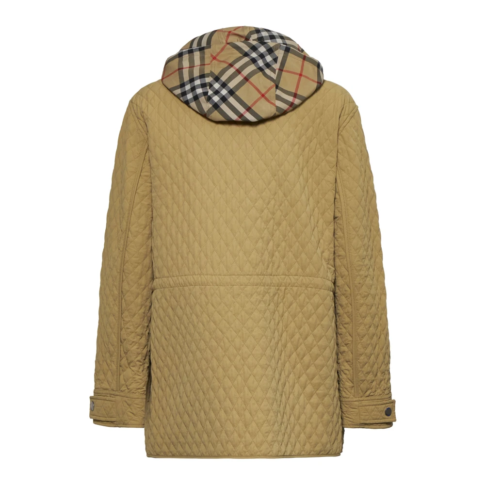 Burberry Stijlvolle Jassen Collectie Yellow Dames