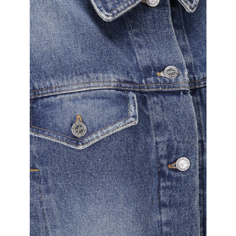 A.p.c. Cally Blouson Jas Blue Dames