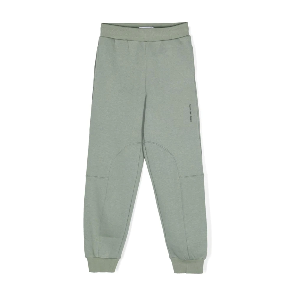 Calvin Klein Jeans Grön Barn Sweatpants med Logodetalj Green, Pojke