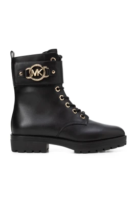 Svarta Pinafore Metal Boots