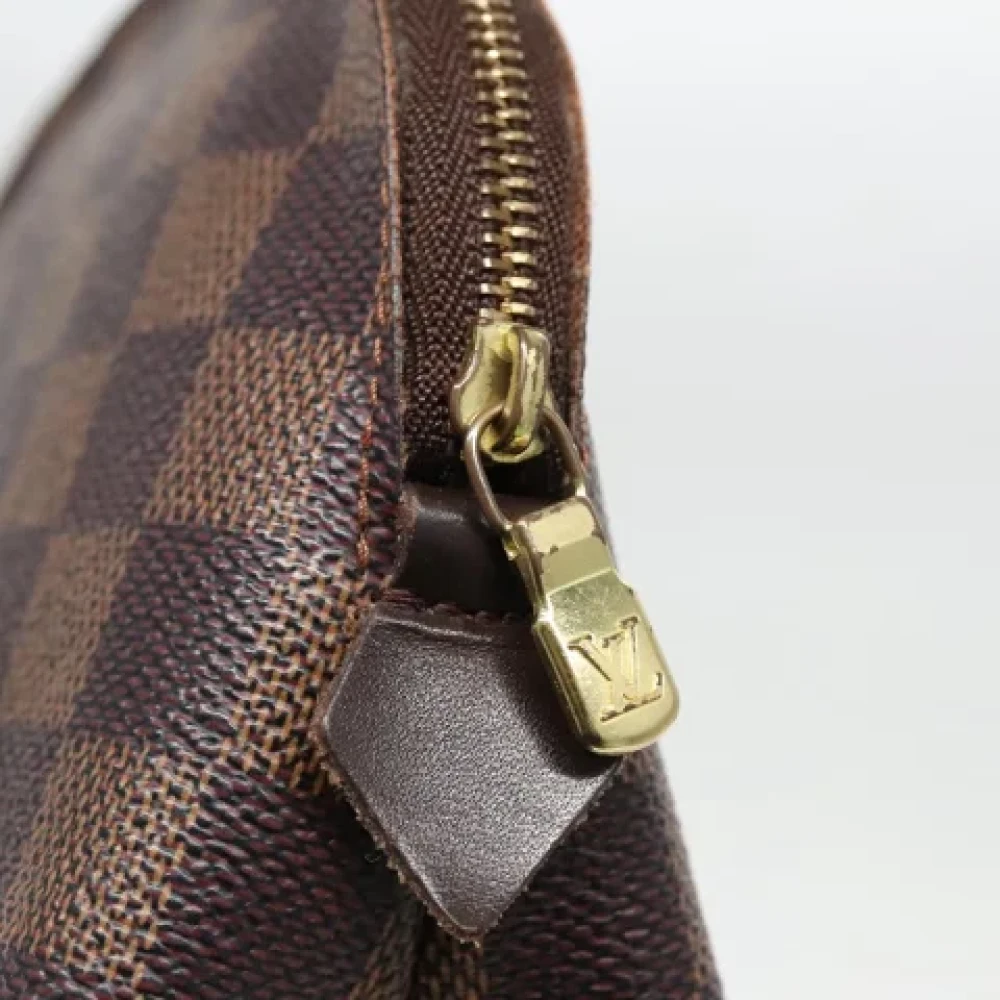 Louis Vuitton Vintage Pre-owned Canvas pouches Brown Dames