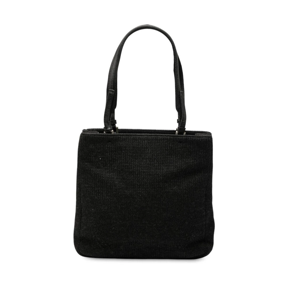 Prada Vintage Women's Black Pre-Owned Handbag