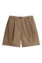 bruine-geplooide-shorts
