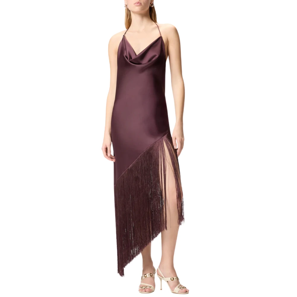 Pinko Women's Red Party Dresses, L, Uva Top
