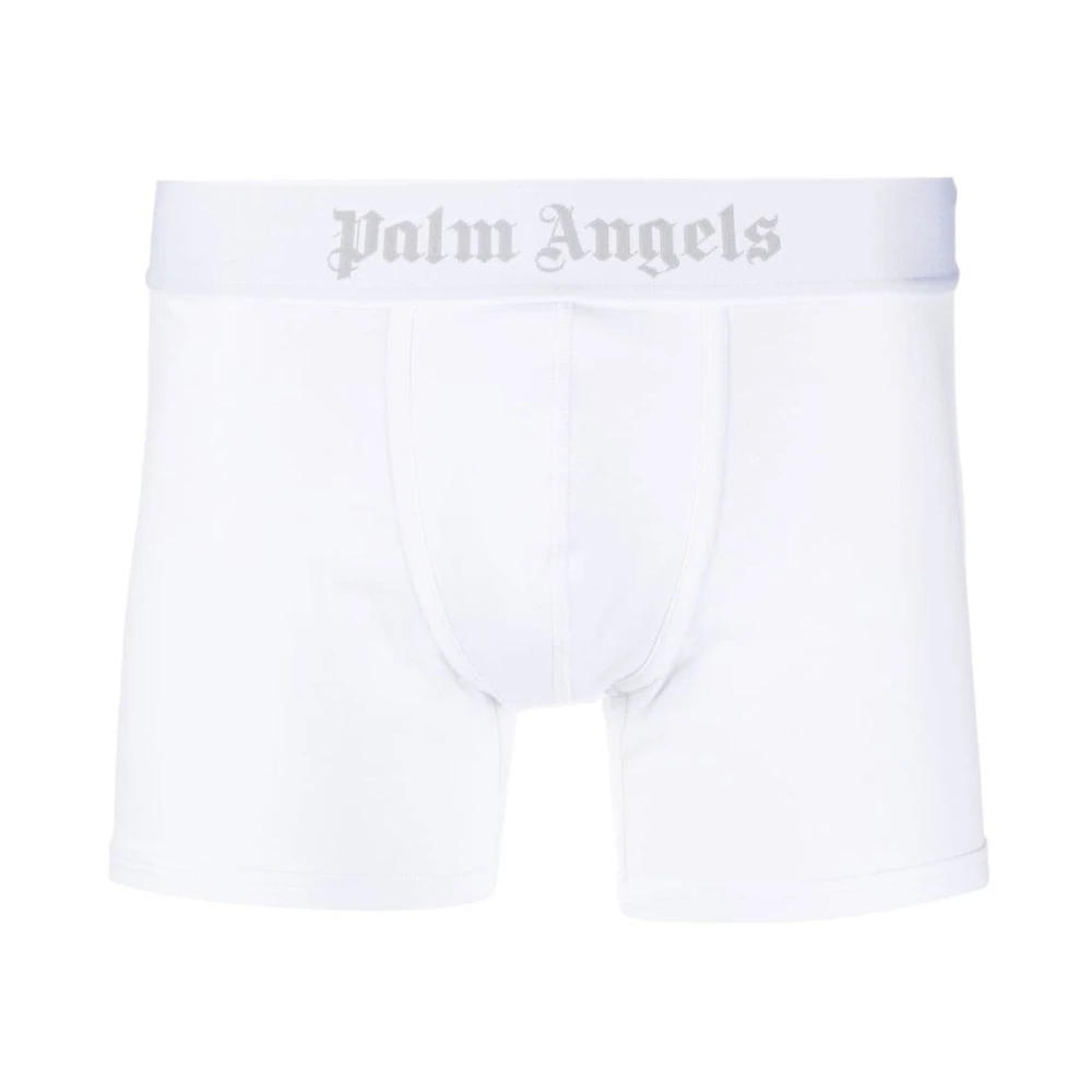 Palm Angels Boxershorts met Logo Tailleband in Meerdere Kleuren White Heren