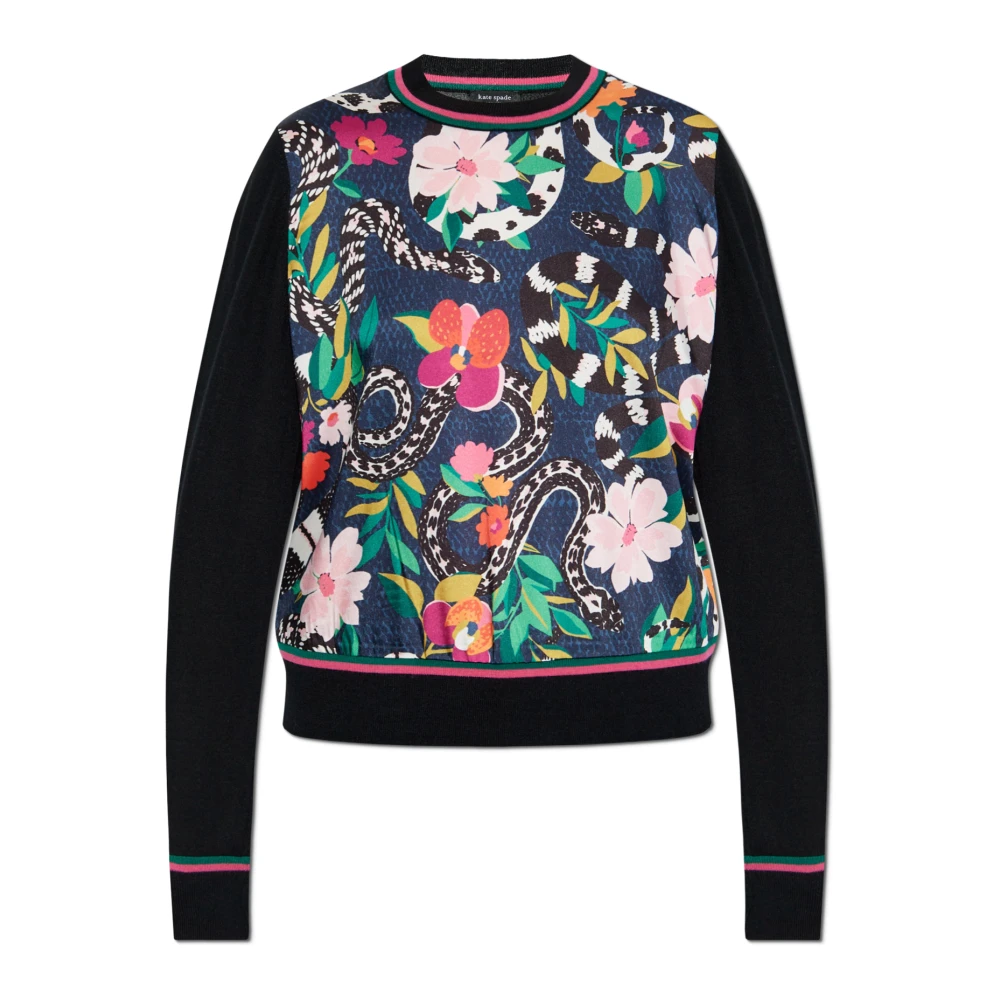 Kate Spade Trui met gecombineerde materialen Multicolor Dames