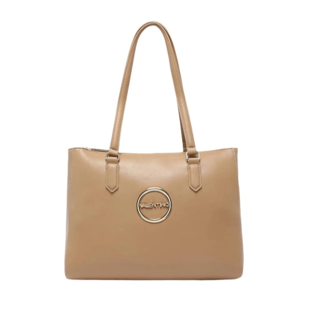 Valentino By Mario Valentino Women's Beige Moses Shoulder Bag - Shopping Bags - One Size - Bags