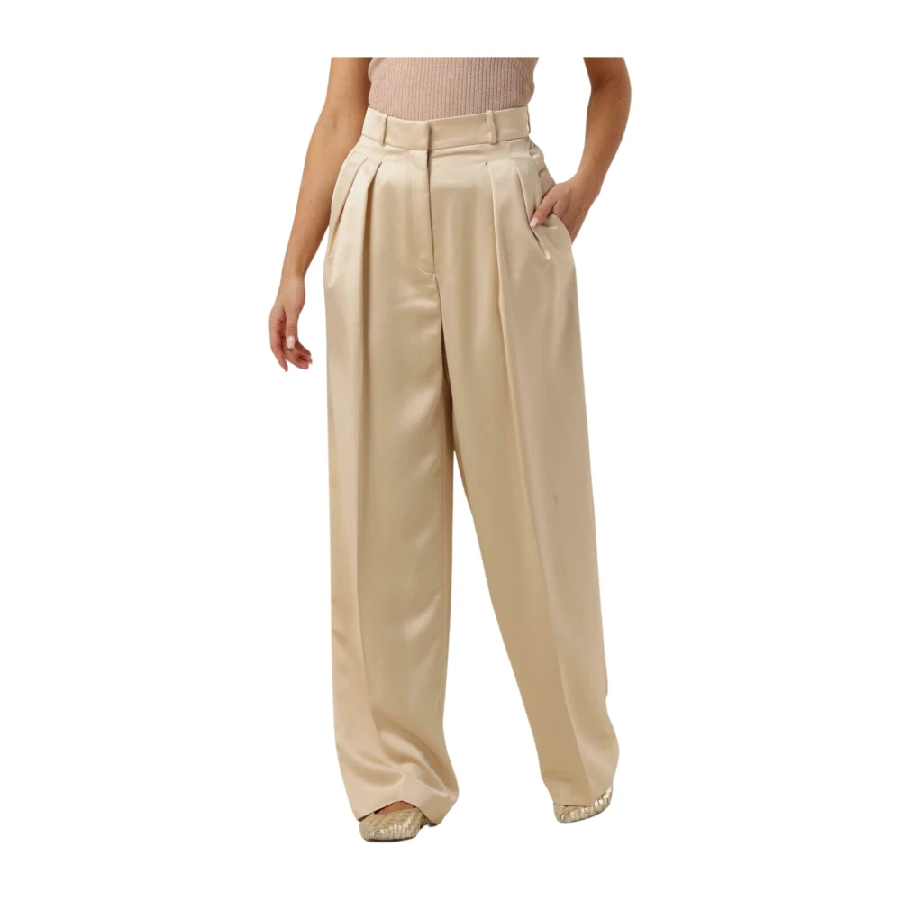 Vanessa Bruno Beige Pantalon Bjorn voor Vrouwen Beige Dames