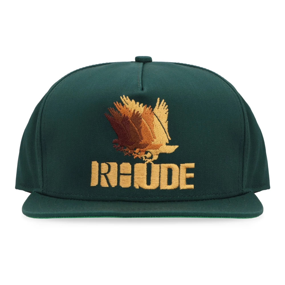 Rhude Baseballpet met platte klep Green Heren