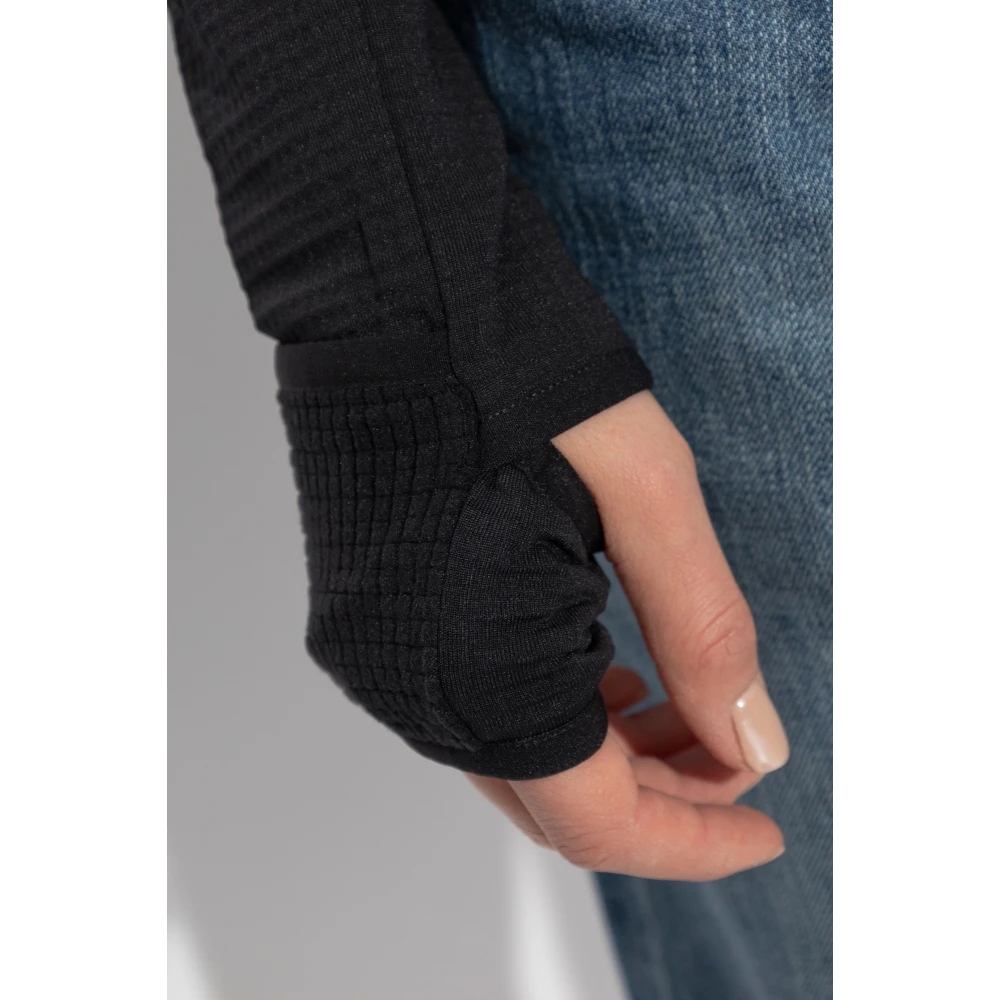 Emporio Armani EA7 Hoodie Black Dames