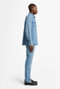chemise-en-coton-bleu-clair
