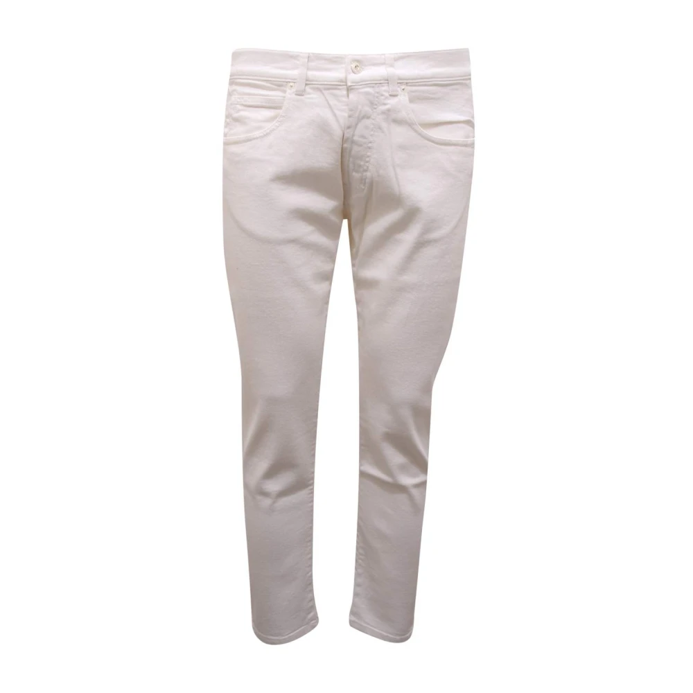 Nine In The Morning Men's White Slim Rock Denim Trousers - Slim Fit Jeans - W30 - Jeans