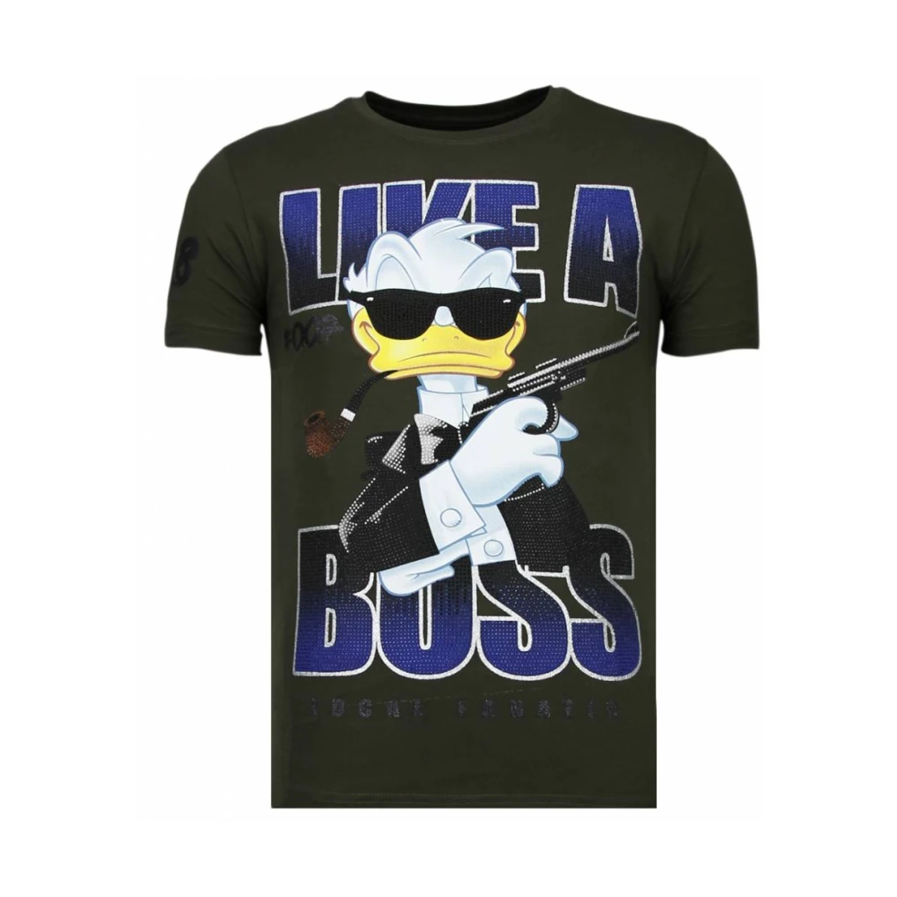 Like A Boss Duck - Herre T-shirt - 13-6220K