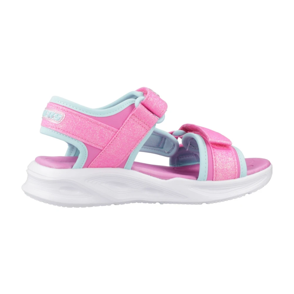 Skechers Glow Sandal för kvinnor Pink, Flicka