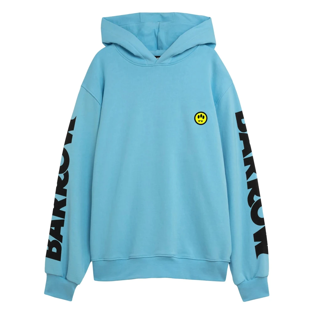Barrow Blauwe Hoodie voor een stijlvolle uitstraling Blue Heren