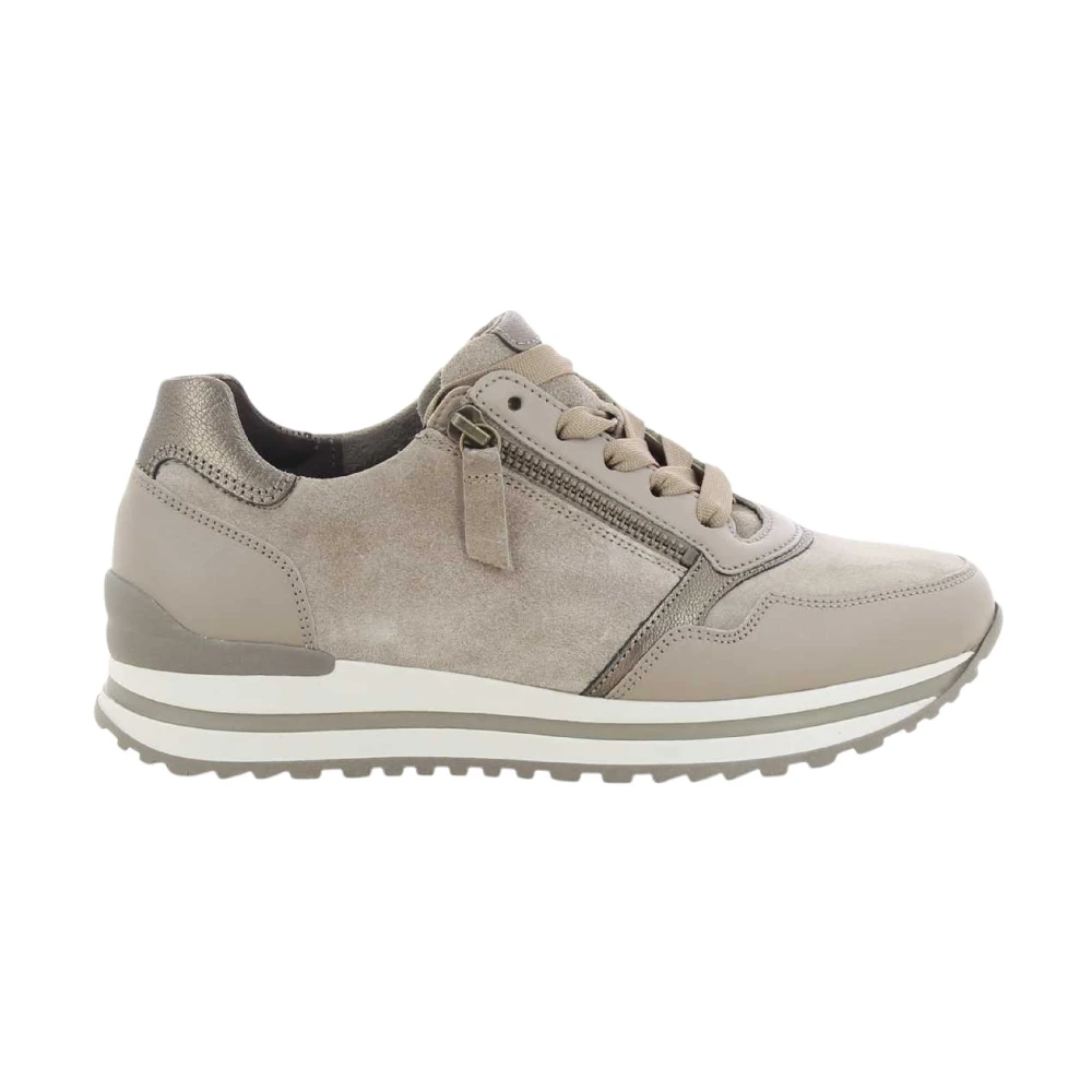 Gabor Damessneakers Taupe 36.528 W23 Beige Dames