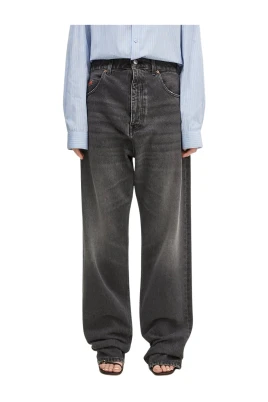 Open Fly Jeans
