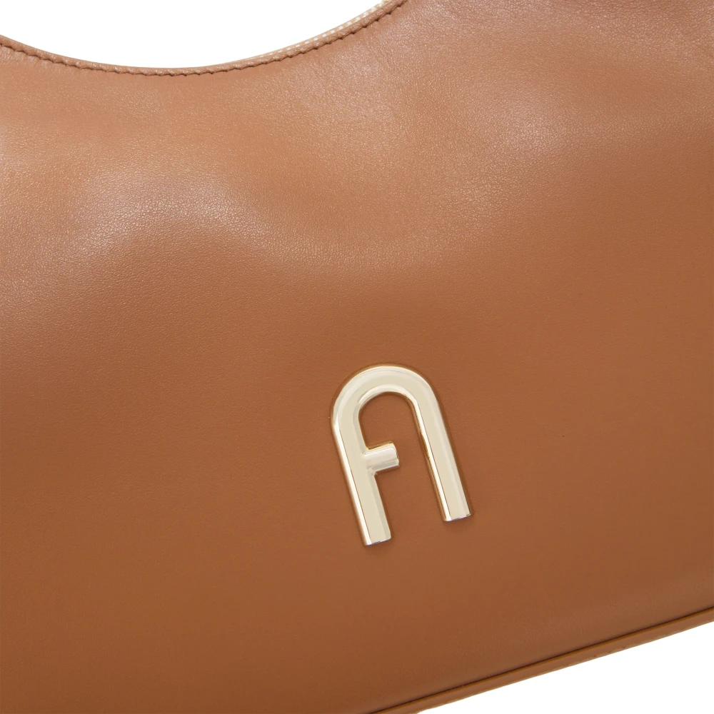 Furla Diamante Schoudertas S Brown Dames