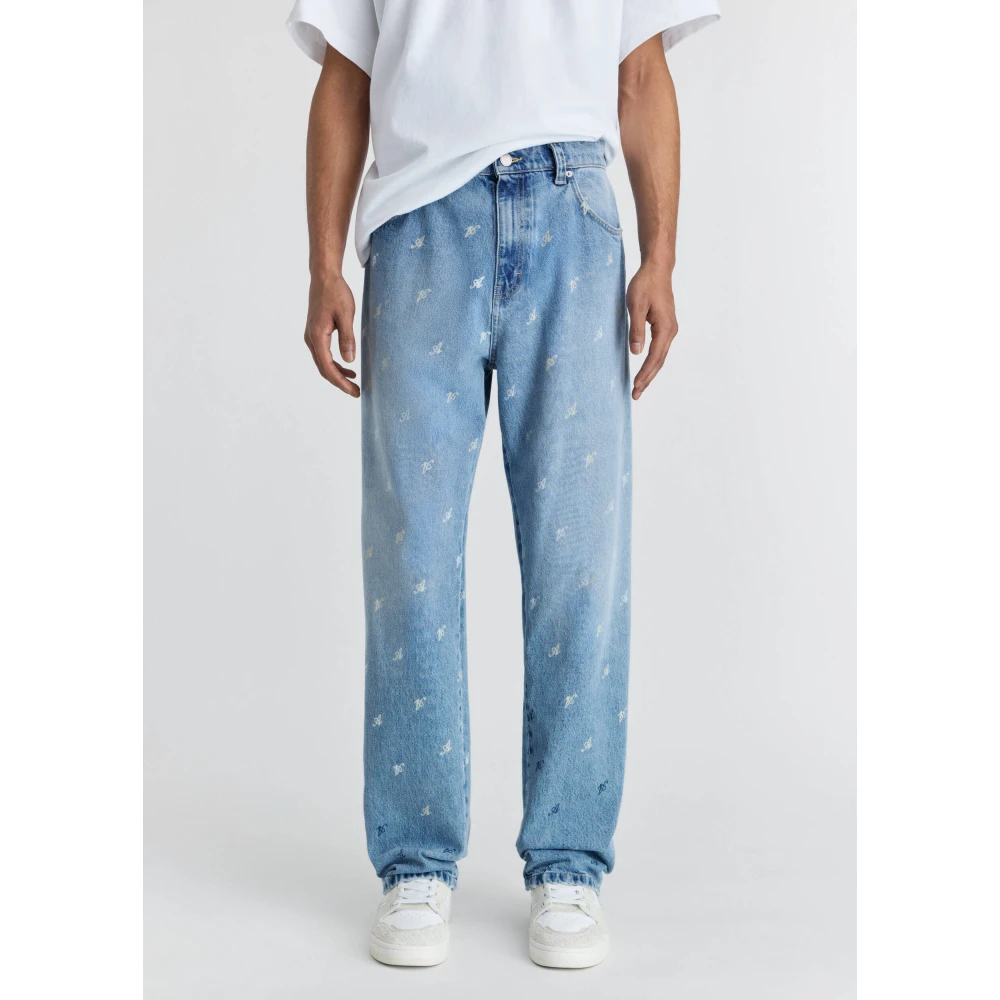 Axel Arigato Play Relaxed-Fit Jeans Blue Heren