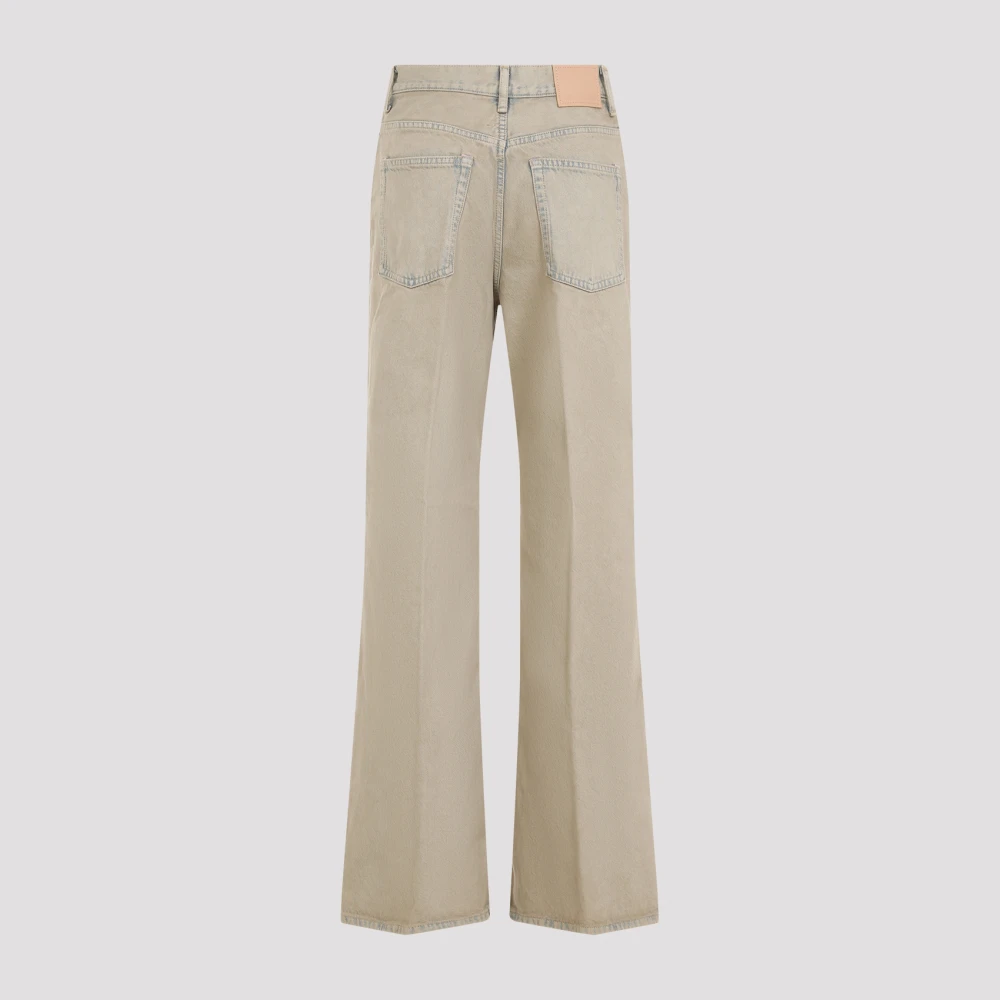 Acne Studios Stijlvolle Nude & Neutrals Jeans Aw24 Beige Dames