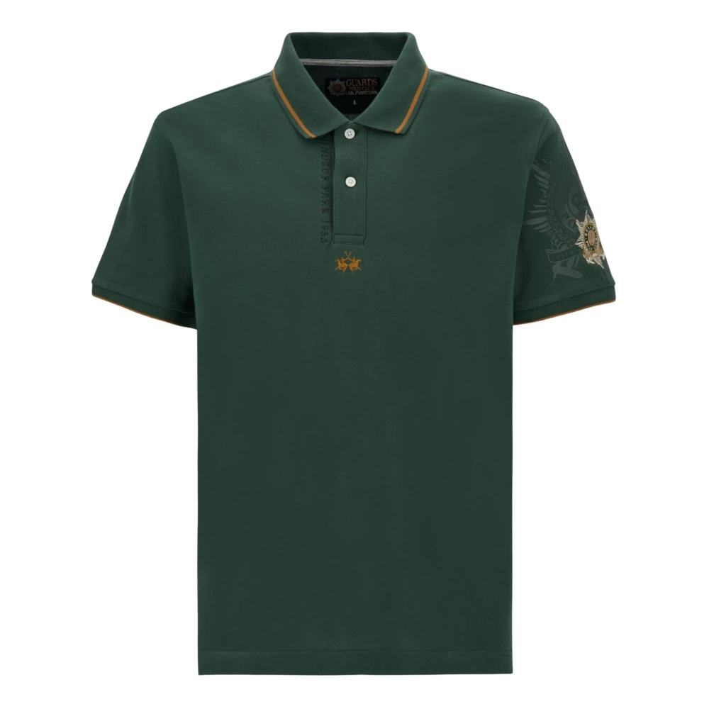 La Martina Men's Green Polo Shirt - Polo Shirts - L - Tops