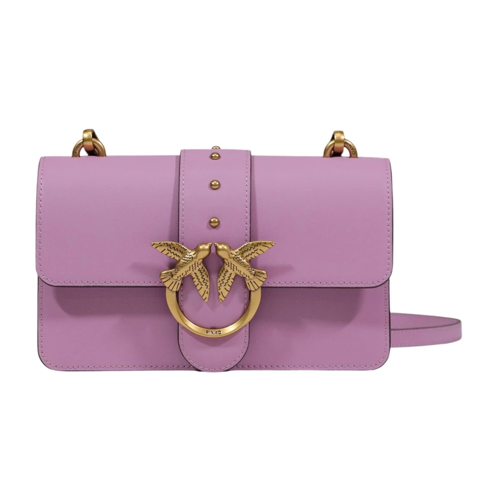 Pinko Women's Purple Cross Body Bags, One Size, Love One Mini