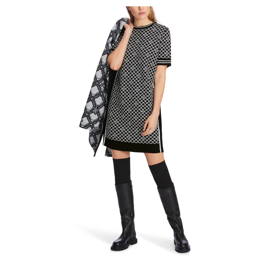 Marc Cain Gebreide Minijurk Mode Black Dames