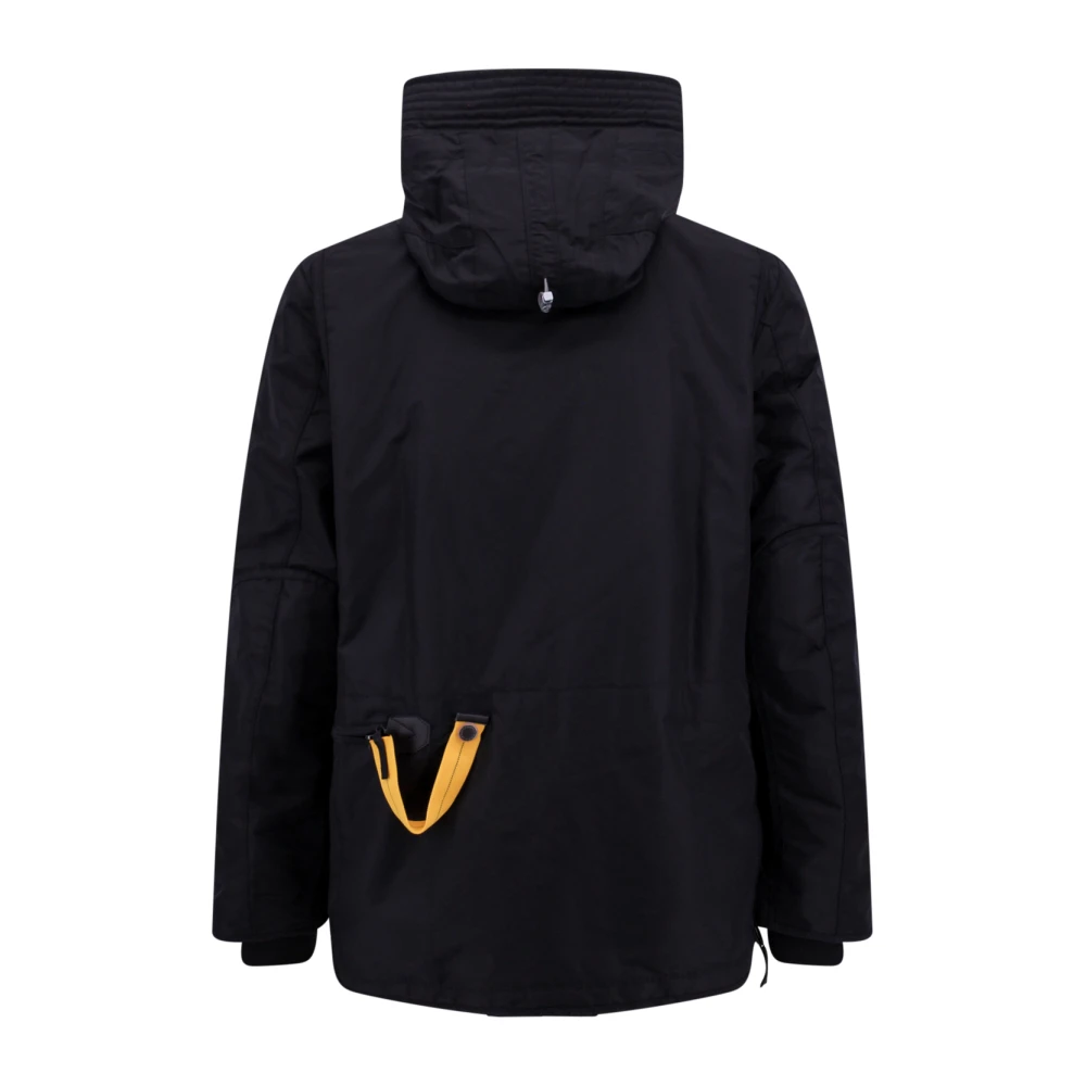 Parajumpers Zwarte Winterjas met Ritssluiting Black Heren