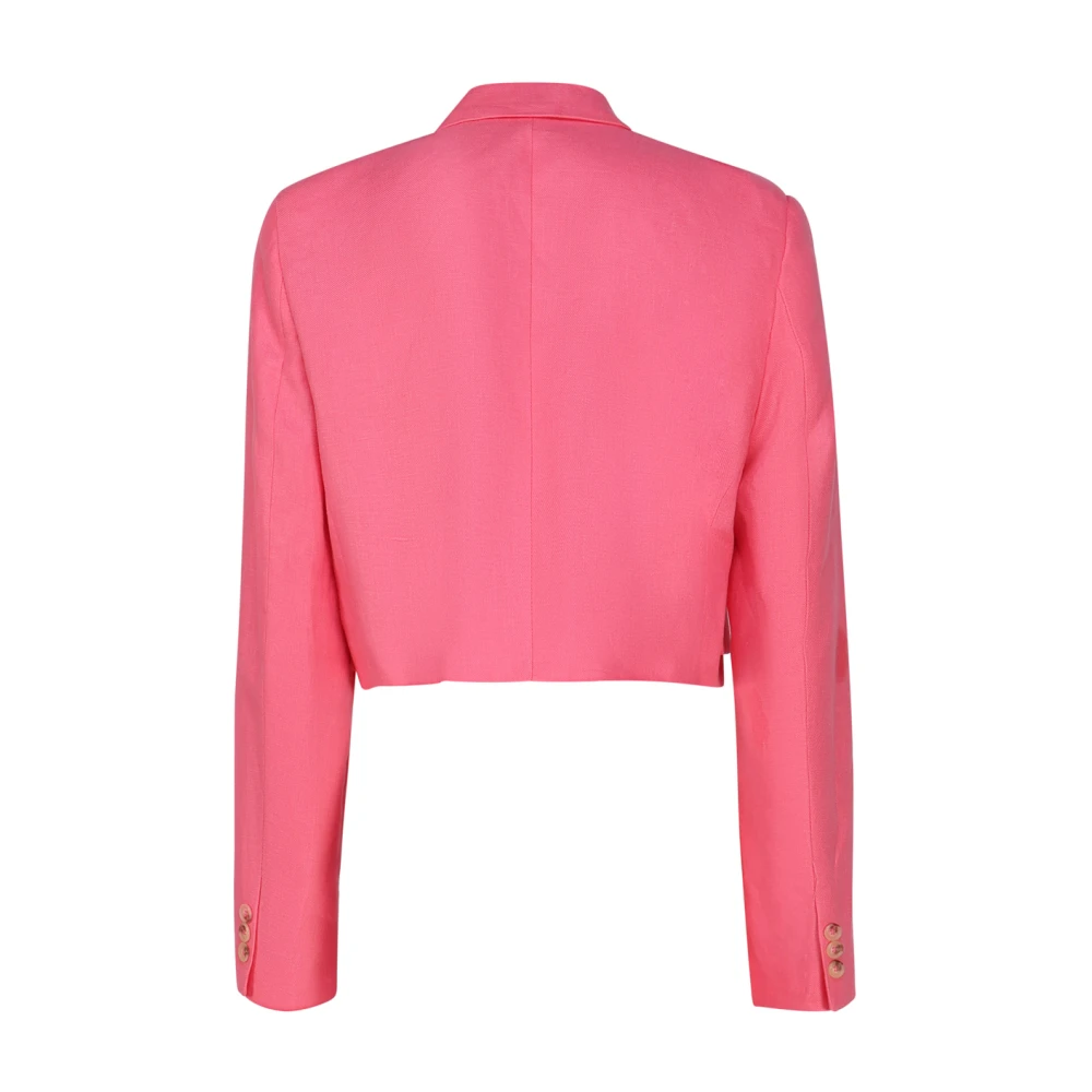 ViCOLO Roze cropped jasje Pink Dames