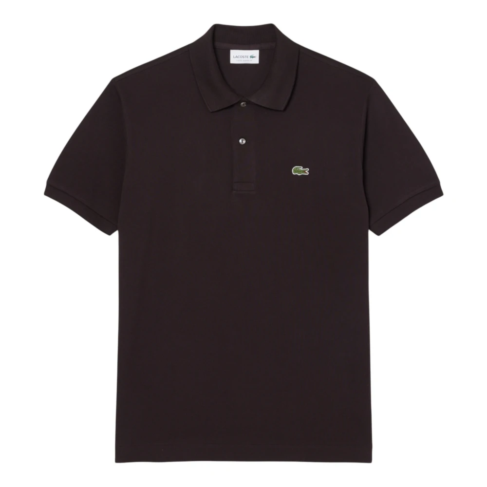 Lacoste Brun Classic Fit L.12.12 Original Pikétröja