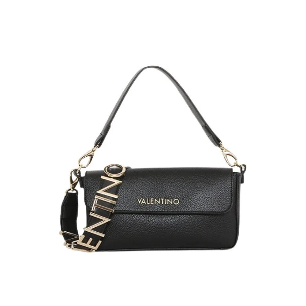 Valentino Women's Black Alexia Flap Crossbody Bag