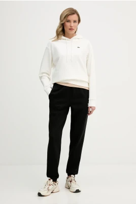Oversized fleecetröja med huva