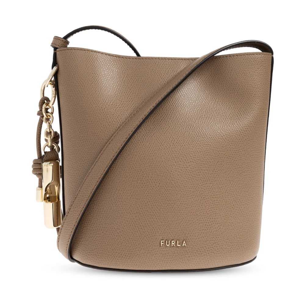 Furla Donna Marrone Roxie Mini Borsa A Spalla