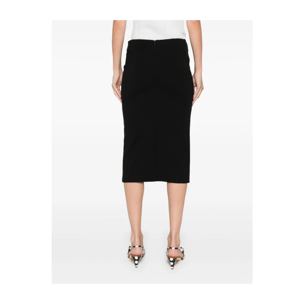 pinko Zwarte Limousine Stijl Badkuip Black Dames