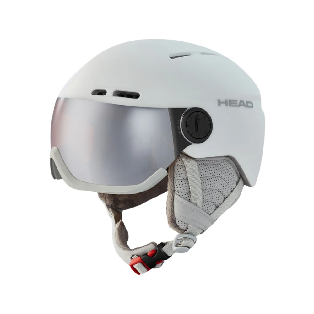 Unisex Ski Hjelm med Integreret Visir