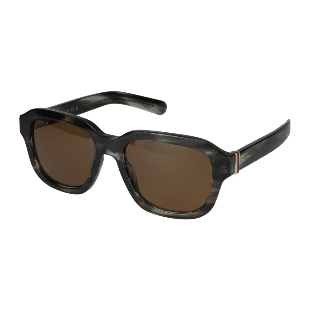 Gucci Men's Brown Sunglasses, 55 Mm, Stylish Sunglasses