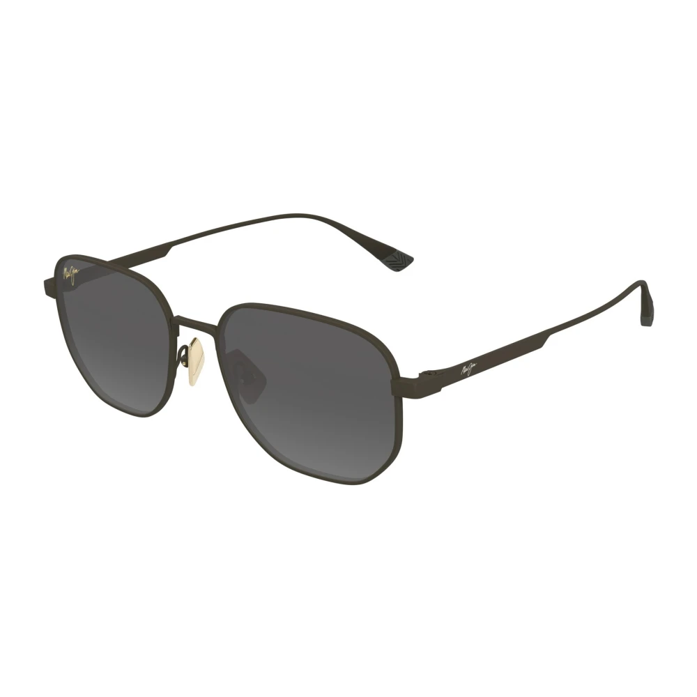 Maui Jim Unisex Green Sunglasses, 58 Mm, Matte Military Sunglasses