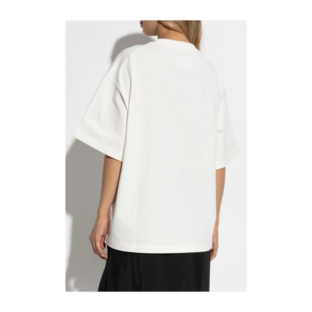 Jil Sander Witte T-shirts & Polo's voor vrouwen White Dames