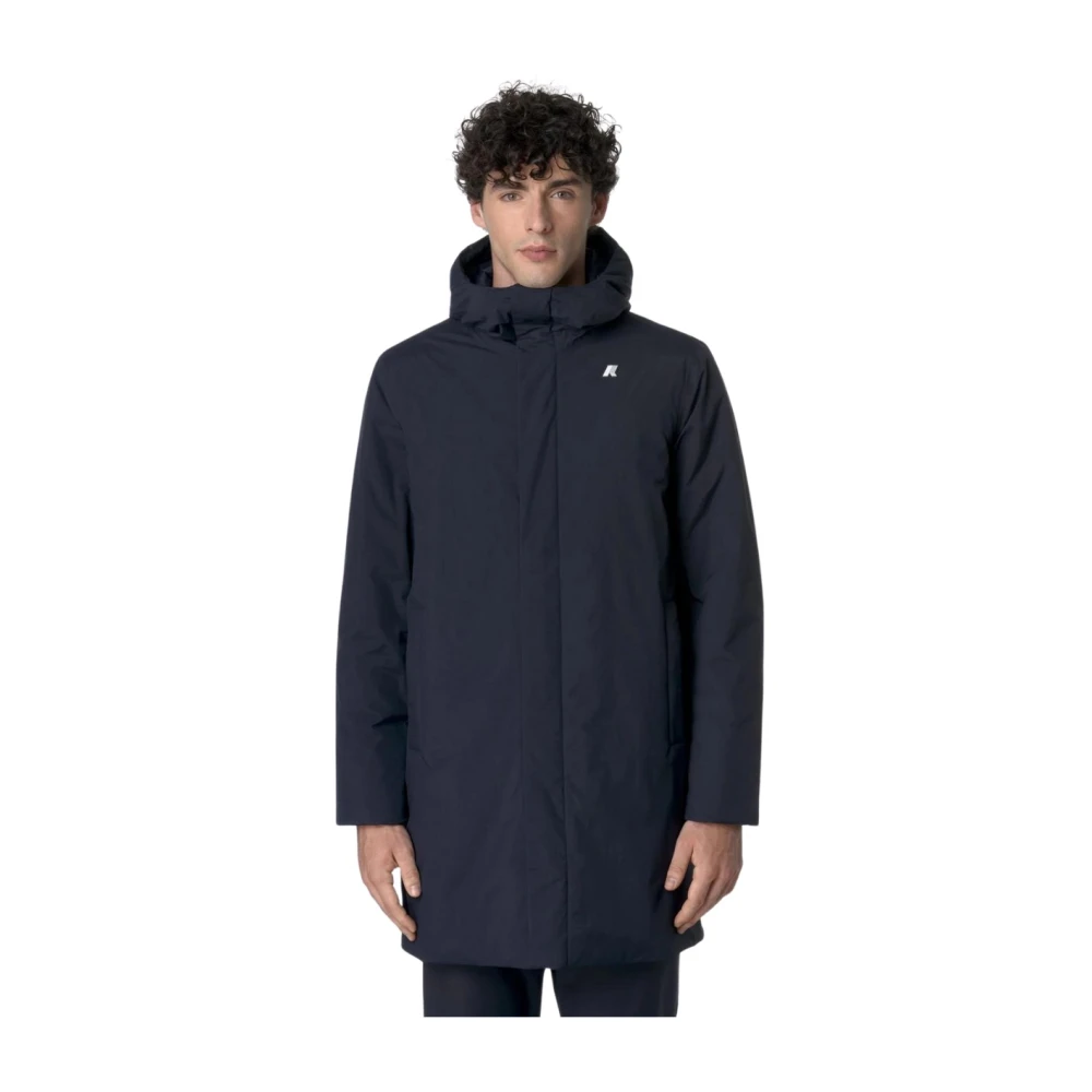 K-way Warme Ottoman Jas Blue Heren