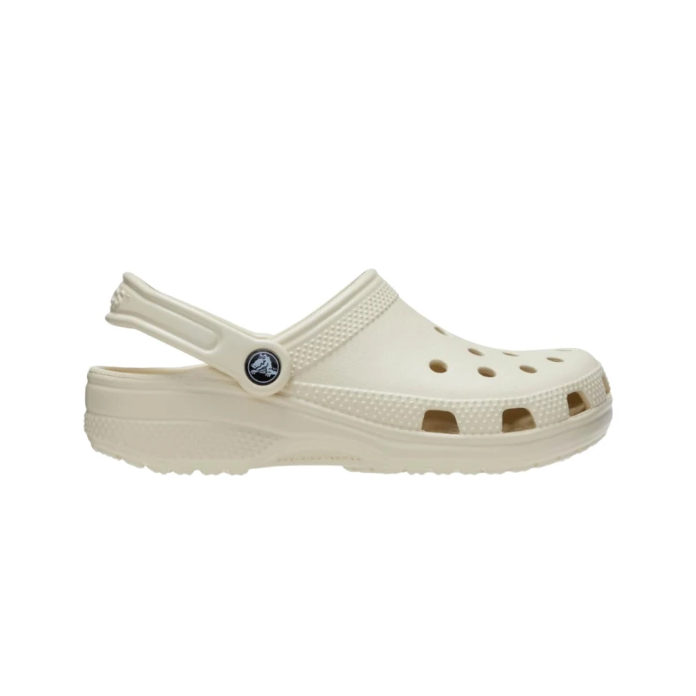 Crocs Women's Beige Clogs - Clogs - 6 Uk - Shoes